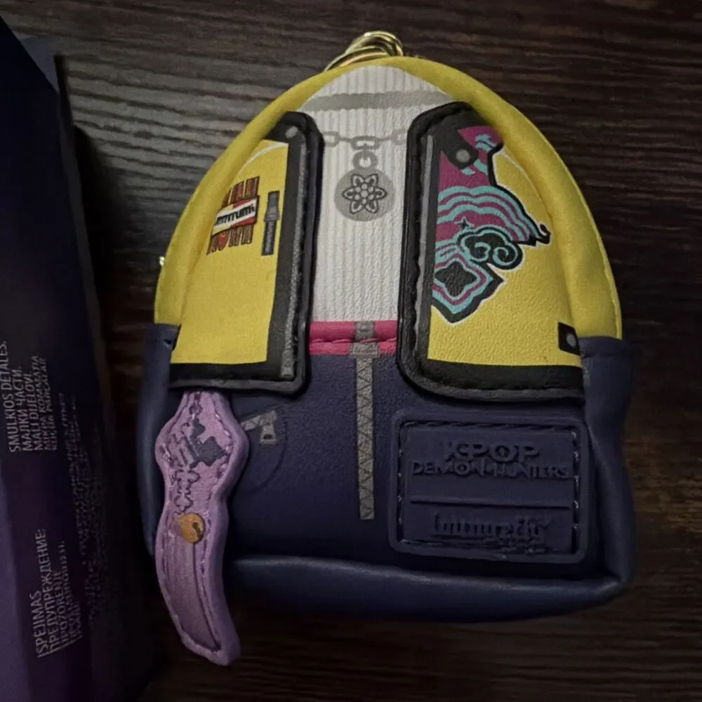 Loungefly: KPop Demon Hunter Mini Backpack Keychain Charm